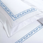 Bedsheet with Pillow Cover - Autumn Embroidery