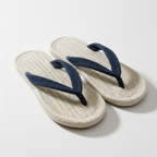 Sohum V Strap Cotton Braided Slippers