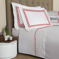 Summer Sheet Set (4 pcs Set ) - Chain Embroidery