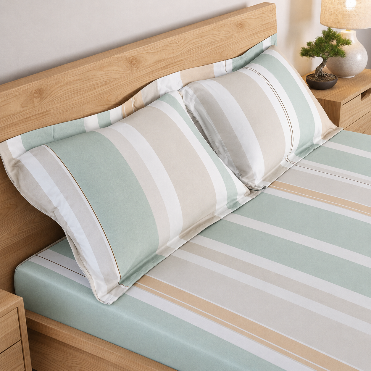 Sohum Printed Bedsheet Set | 300 TC