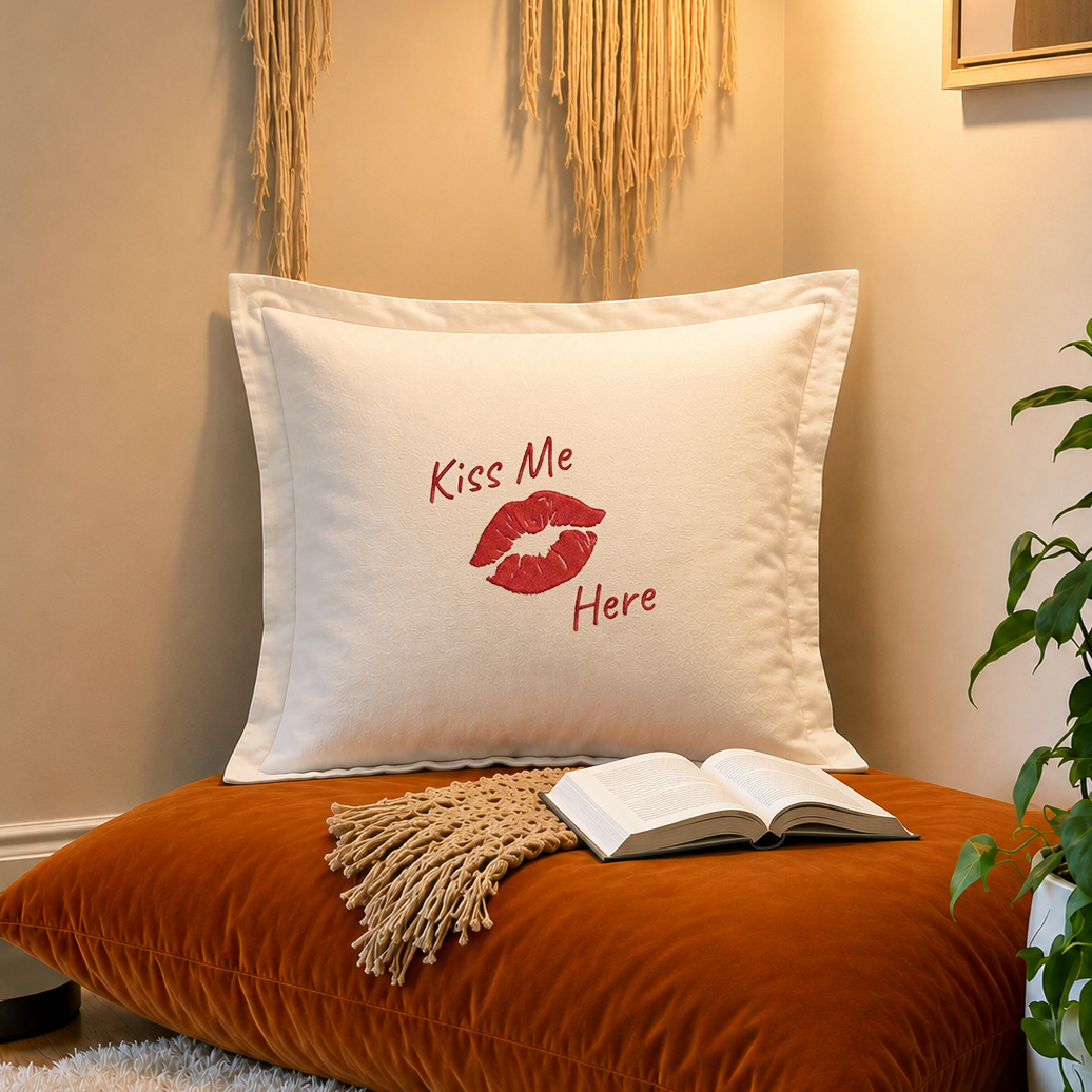Cushion Cover | Gift | Couples | Kiss