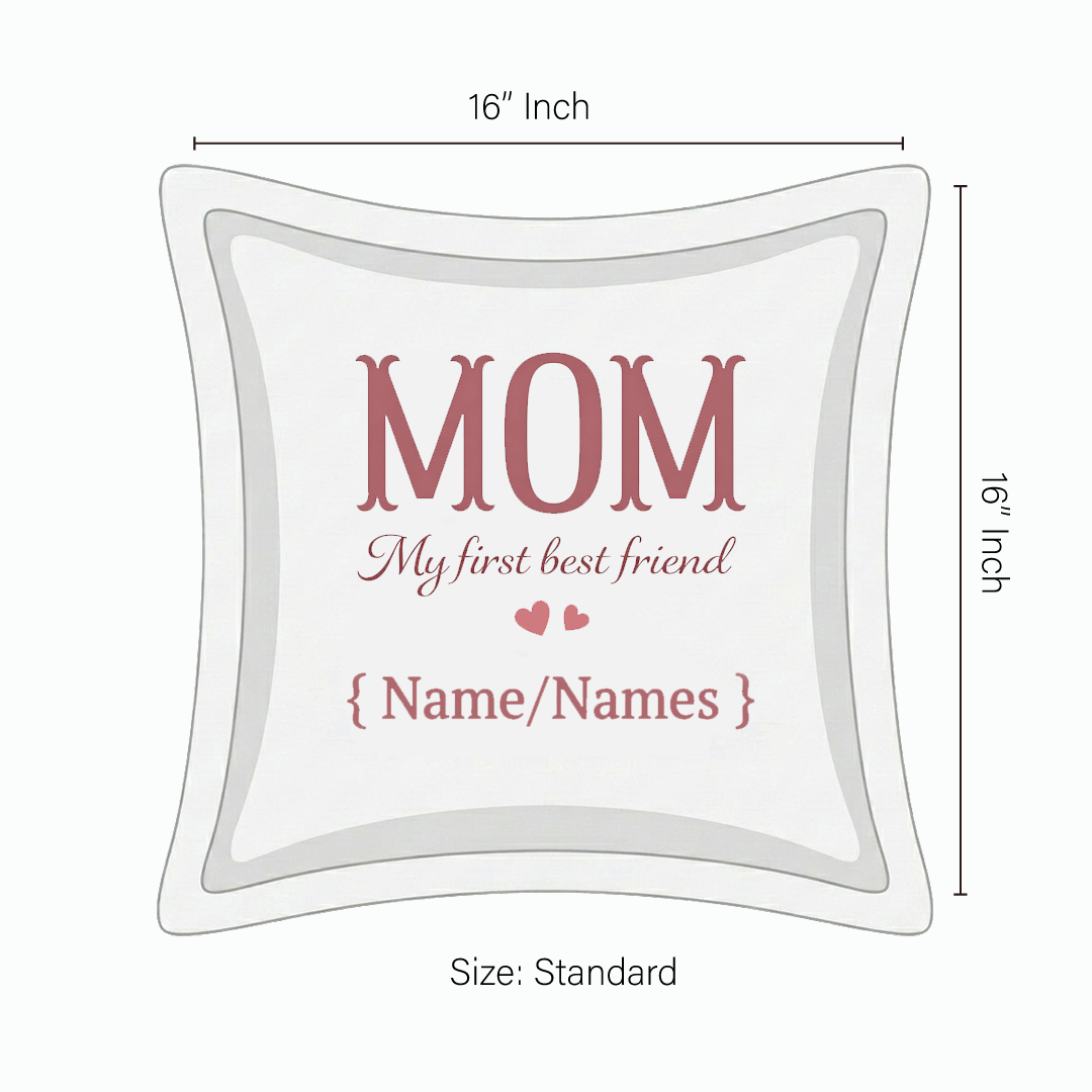 Cushion Cover with Customizable Names