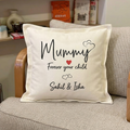 Cushion Cover with Customizable Names