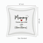 Cushion Cover with Customizable Names