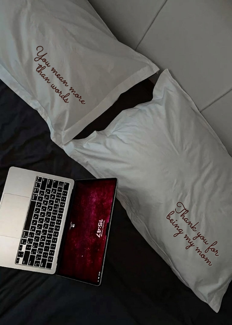 Pillow Cover (Set of 2) | Customizable Message