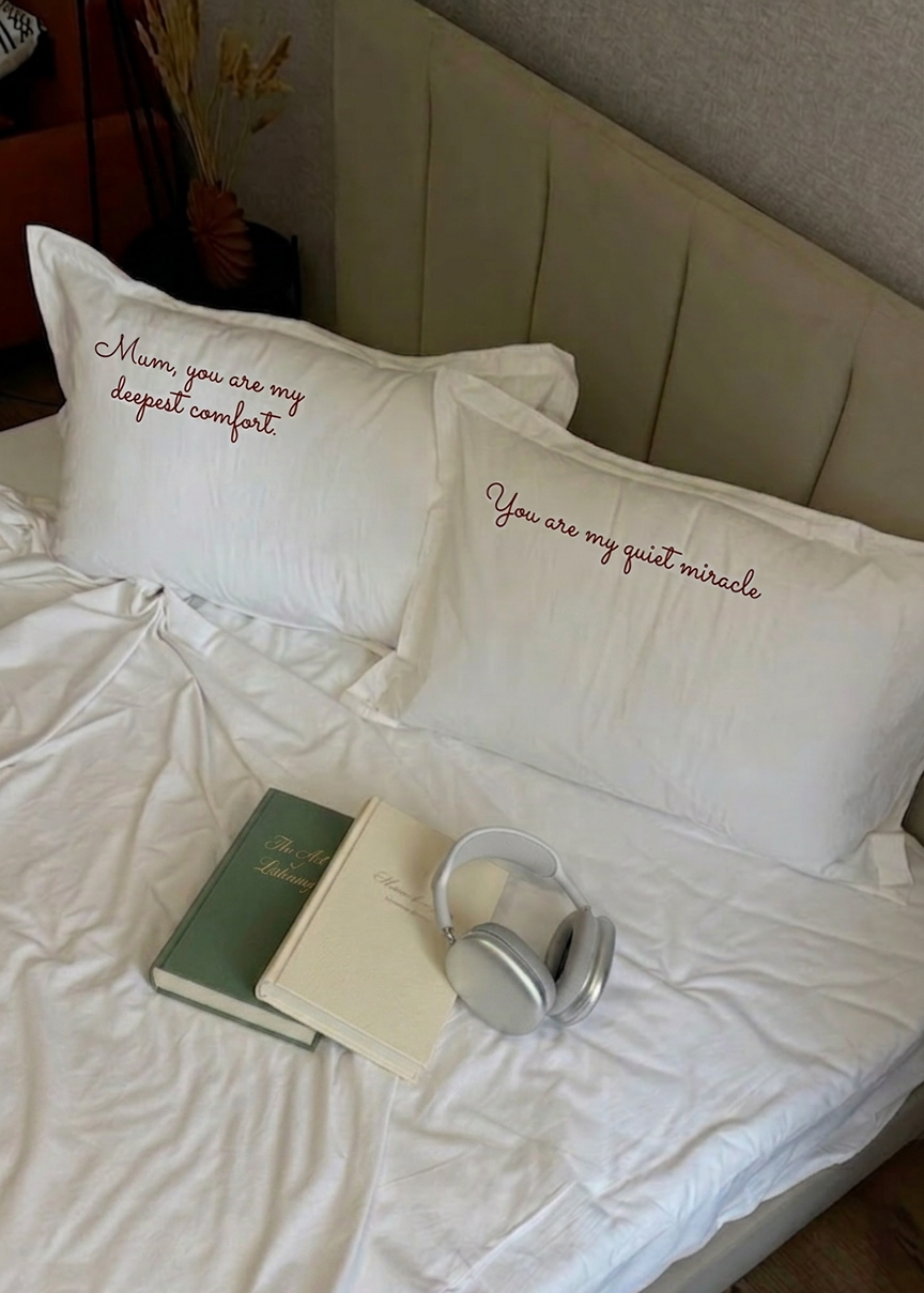 Pillow Cover (Set of 2) | Customizable Message