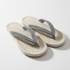 Sohum V Strap Cotton Braided Slippers