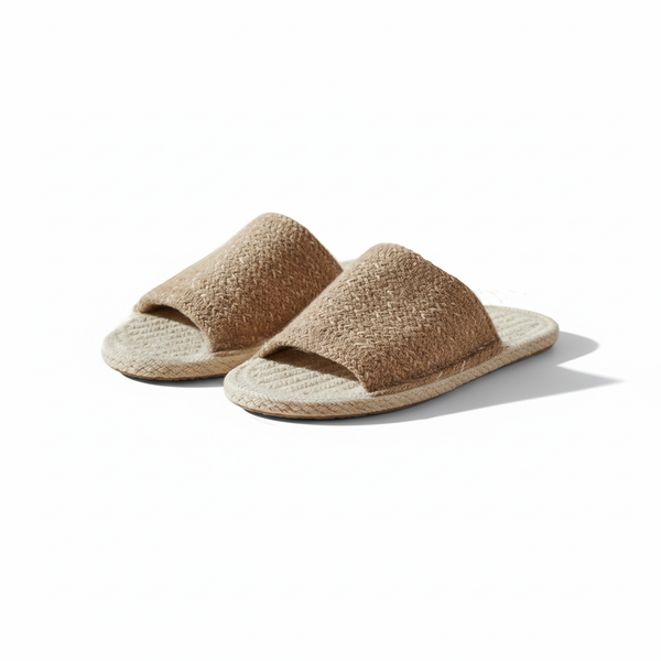 Sohum Open Toe Cotton Home Slippers