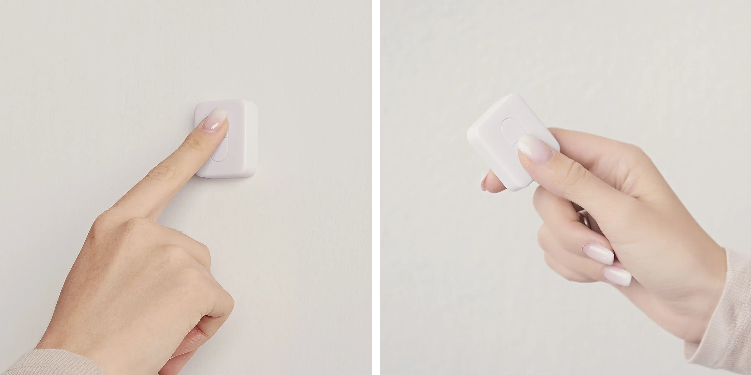 SwitchBot wireless remote button for one-touch curtain control
