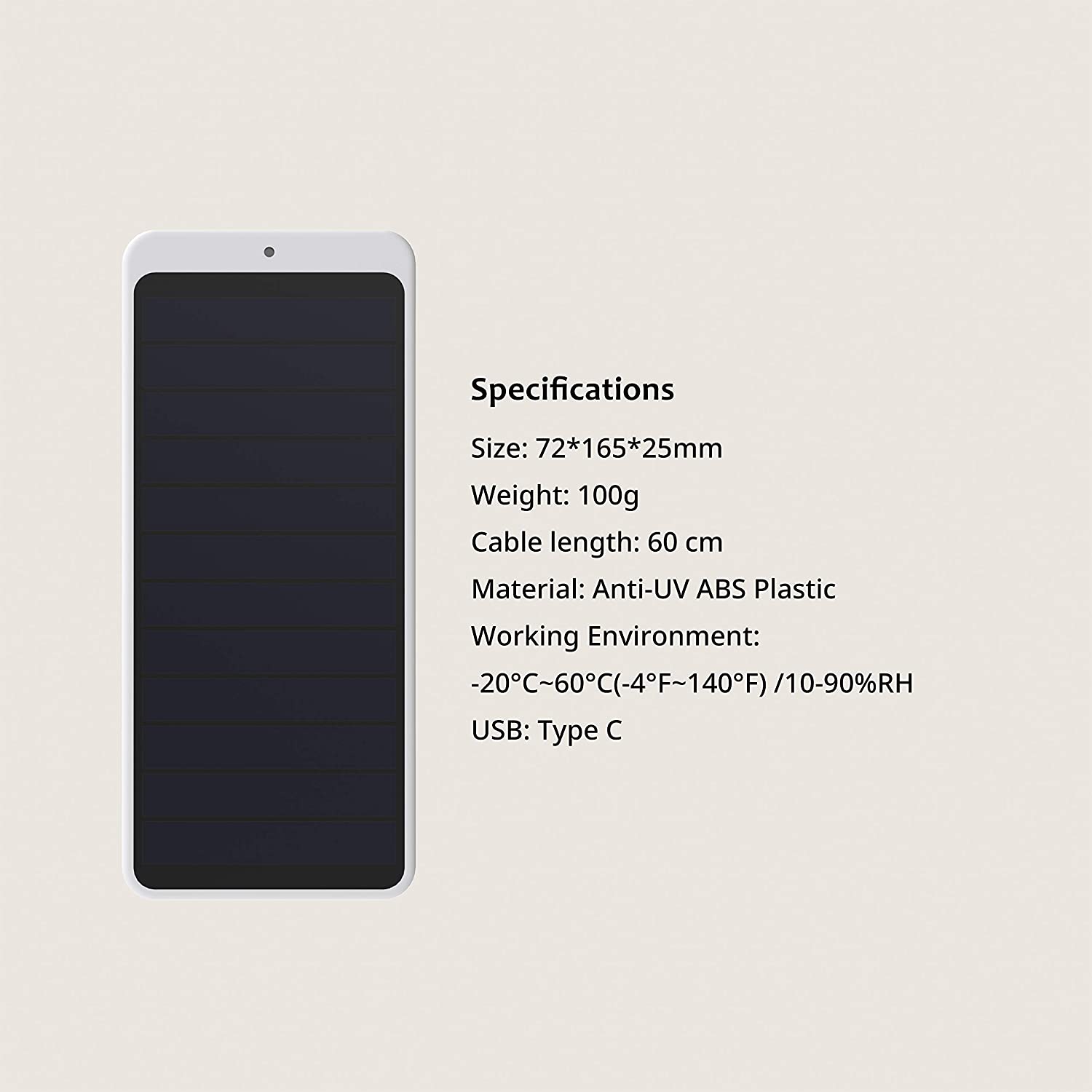 SwitchBot Solar Panel Charger